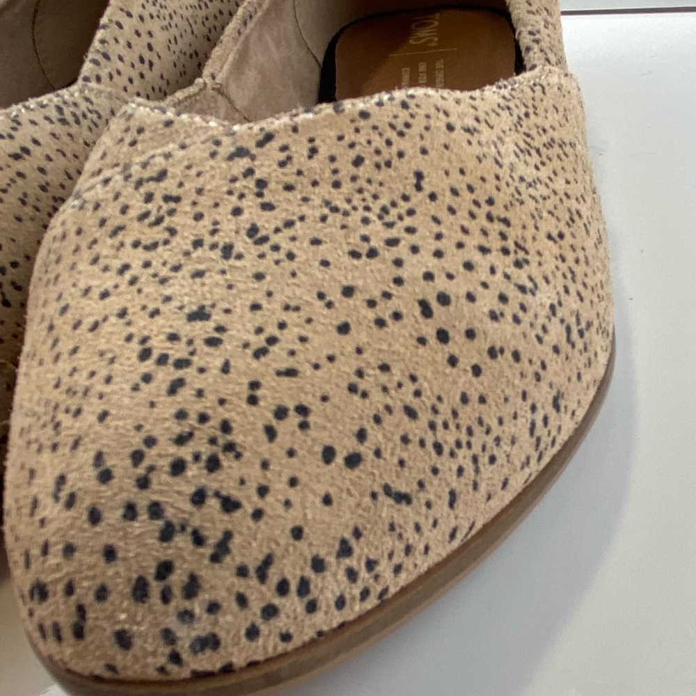 Tom’s Sand Jutti Neat Slip On Flats Casual Almond Toe Women’s Size 8.5 Shoe. - Picture 12 of 12